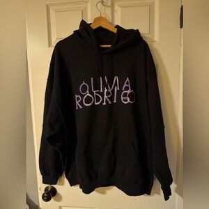 Olivia Rodrigo Sour Tour Merch Candle Hooded Sweatshirt